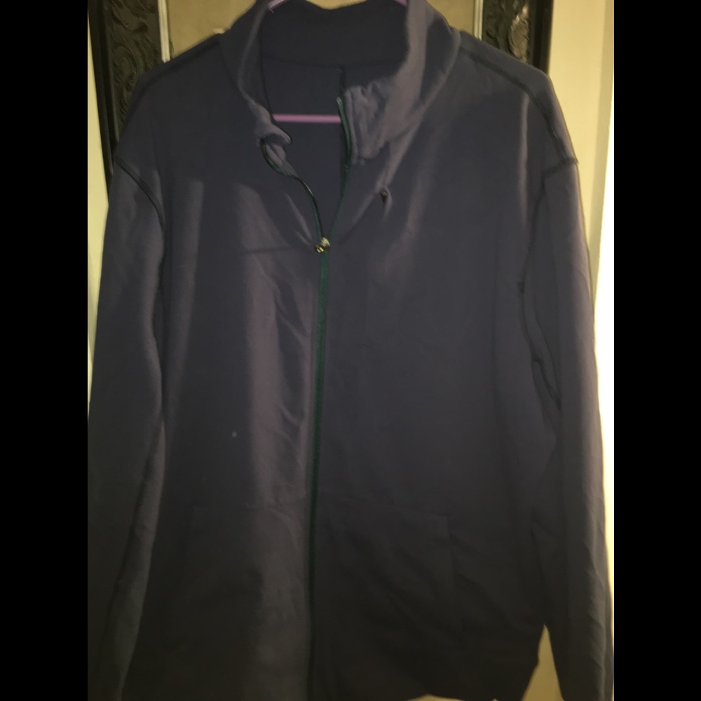 Lululemon full zip navy jacket men’s xxl like new